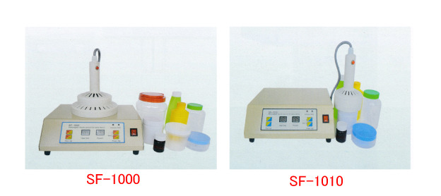 コンパクト卓上型ハンドタイプアルミフォイルシーリング【SF‐1000，SF‐1010】